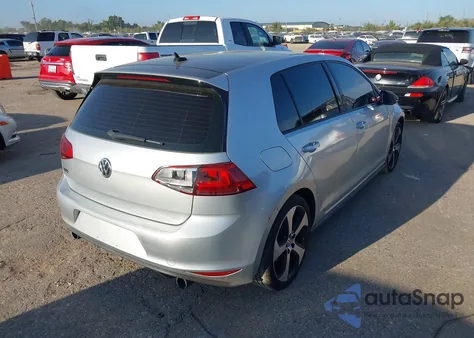 2016 Volkswagen Golf Gti Se 4-Door из США, поврежденный, VIN 3VW4T7AU6GM019756